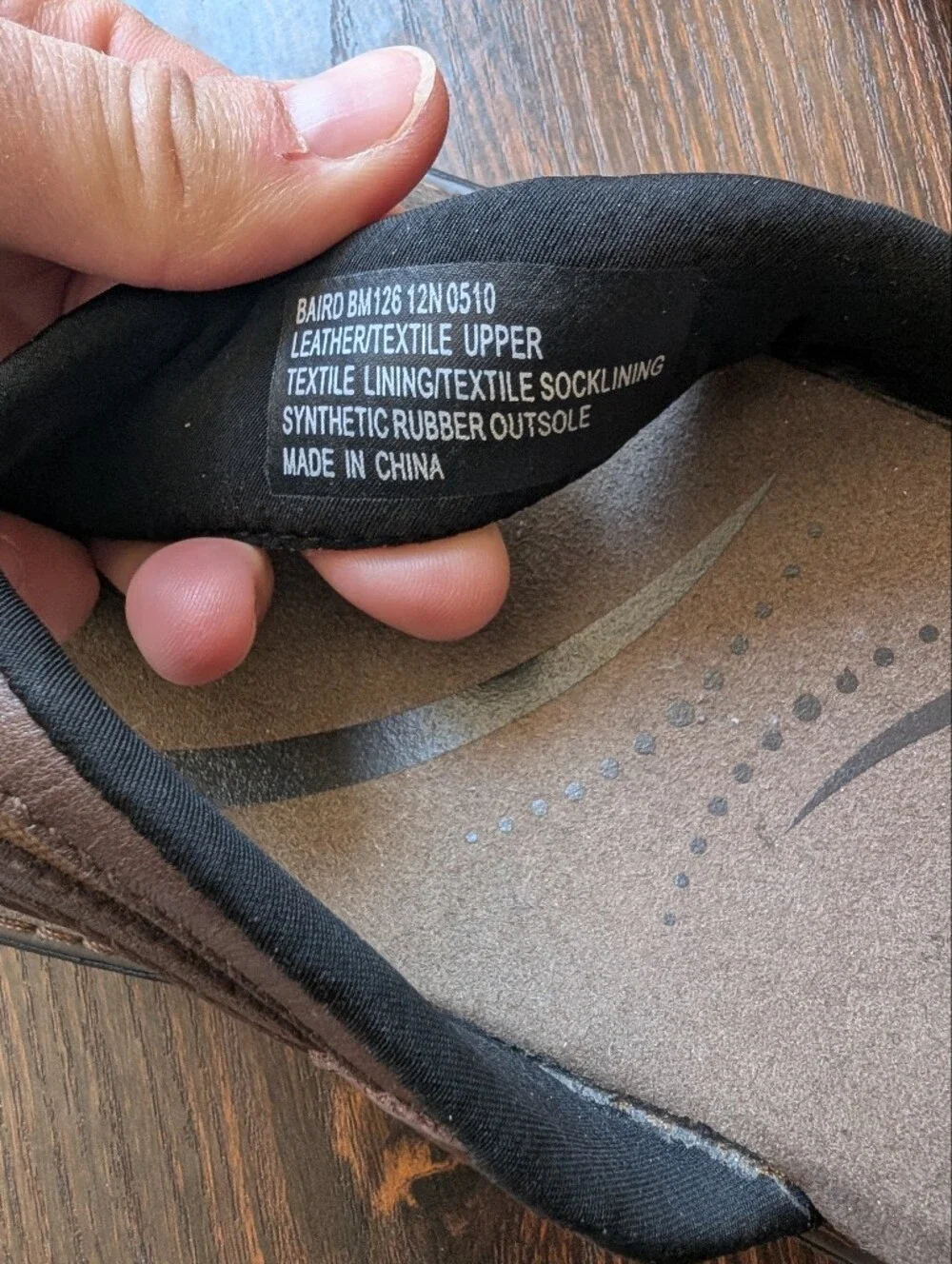 ABEO Baird Brown Leather Straps Arch Support Thong Sandals
